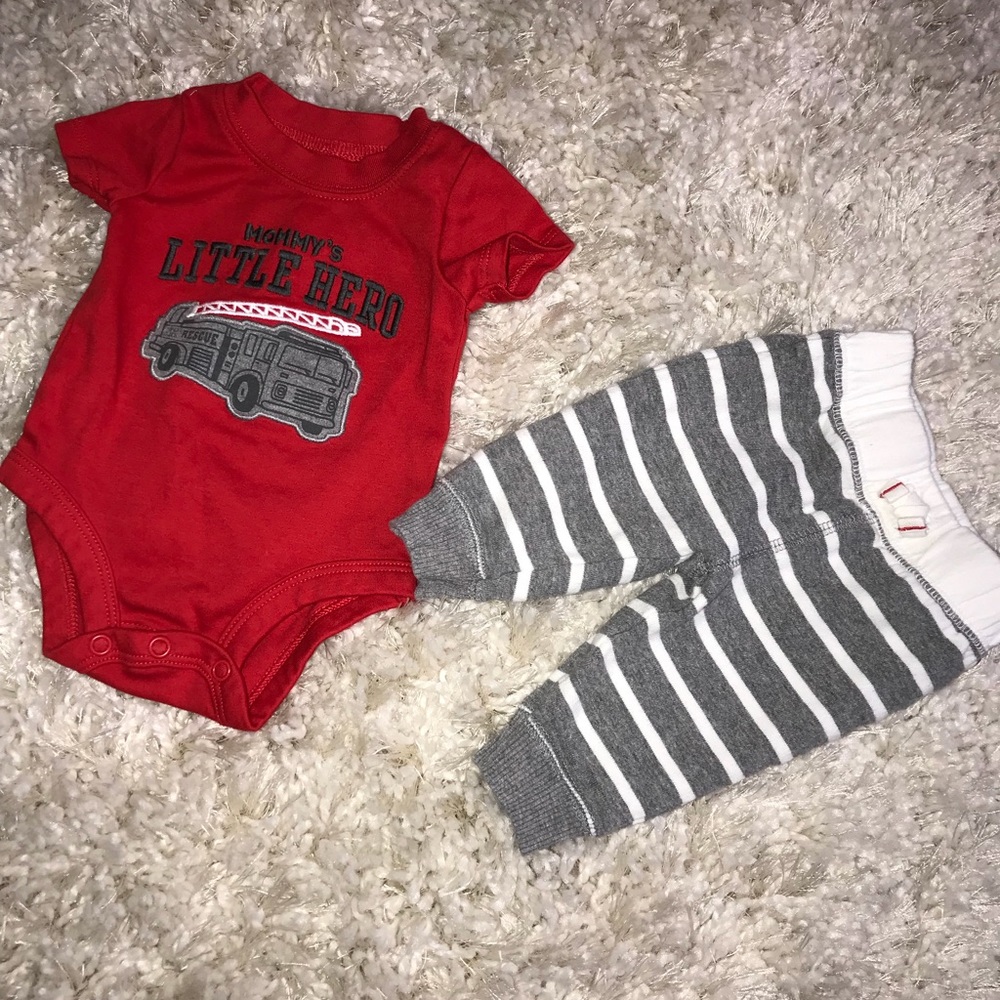 Mommy’s Little Hero Baby Boy Set